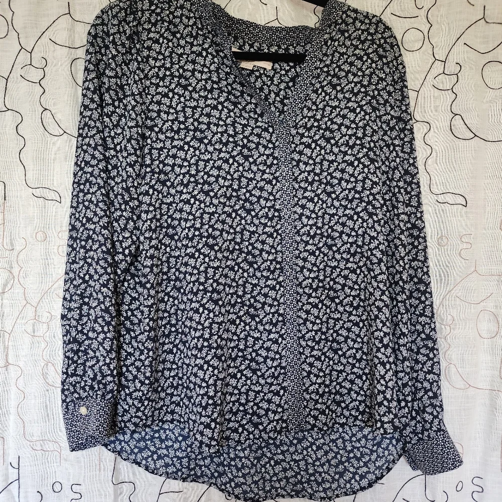 Loft long sleeve floral top - Picture 2 of 4